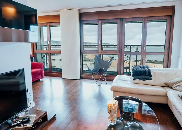 公寓 El Sexto De La Playa + Parking Gratis *